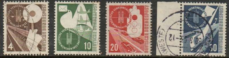 Germany, FRG, 1953, Munich Exhibition, used