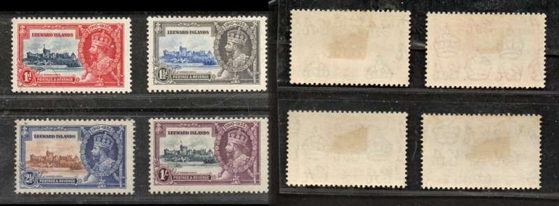 Leeward Islands, GVR, 1935 Silver Jubilee, MH *