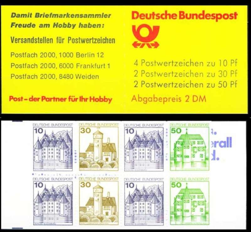 Germany, FRG, 2M booklet 1980, MNH **