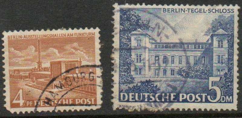 Germany, Berlin,1949, 5 Mk used