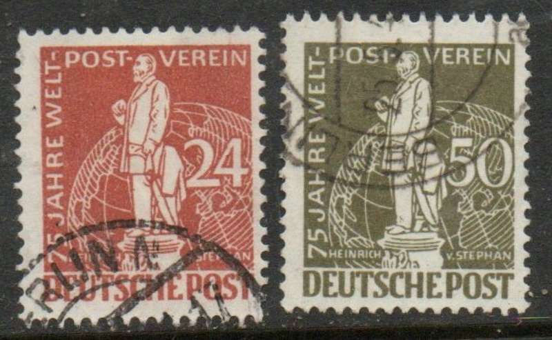 Germany, Berlin,1949, U.P.U.,24pf, 50pf used