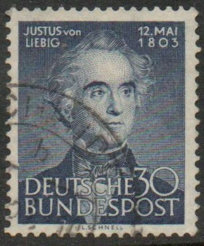 Germany, FRG, 1953, von Liebig, 30pf used