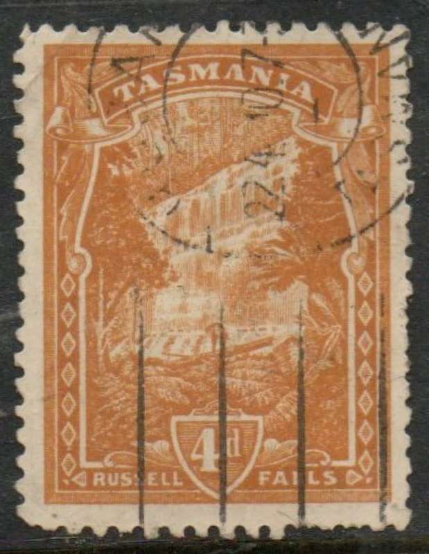 Australia, Tasmania, 1907, 4d, perf 11,used