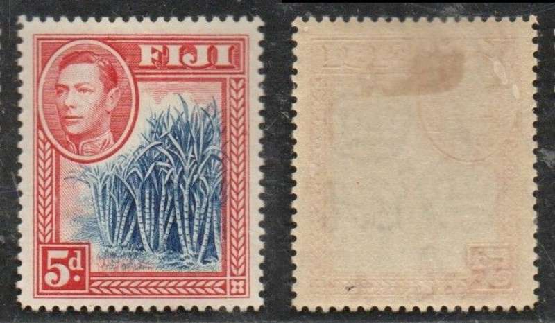 Fiji, GVIR, 1938, 5d green & scarlet, MH *
