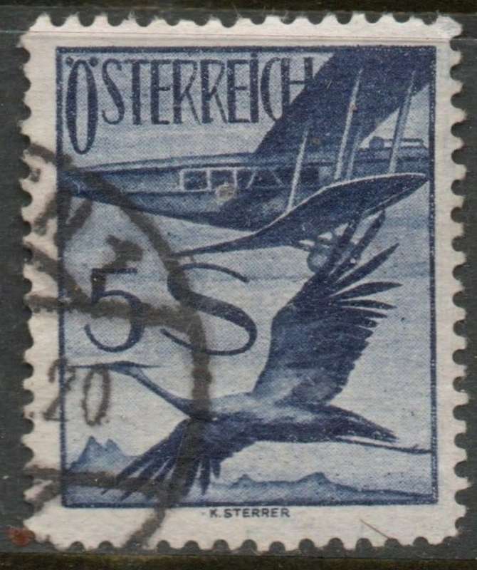 Austria 1926, airmail, 5s, used