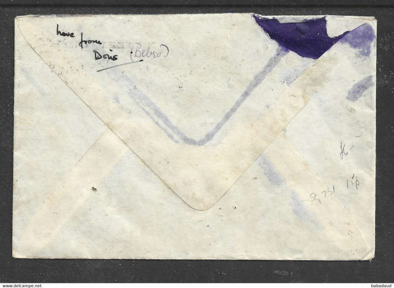 Austria, 60gr cover > S.Africa, 1 WIEN 1 5.II 38 + slogan with aeroplane BENUTZETDIE FLUGPOST