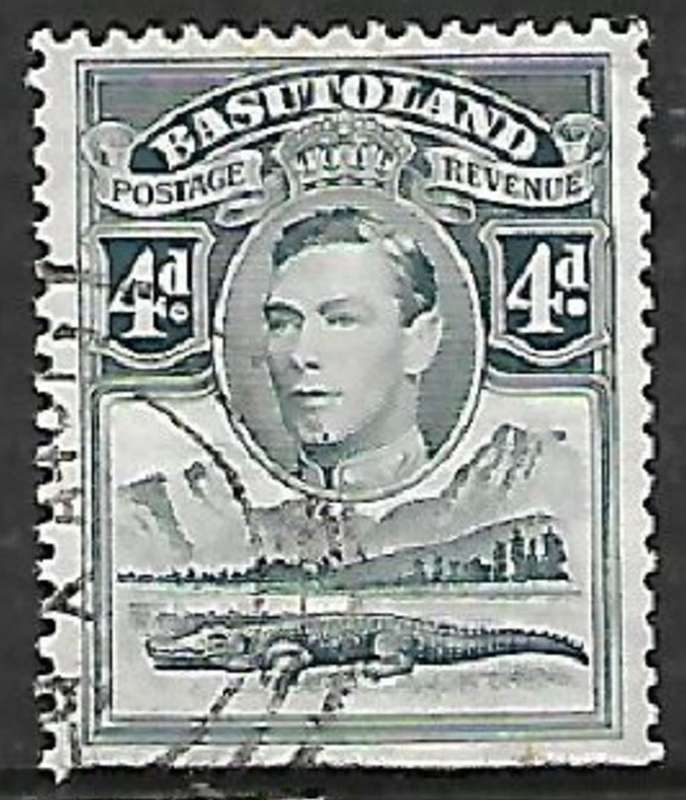 Basutoland, George VI, 1938, 4d, used