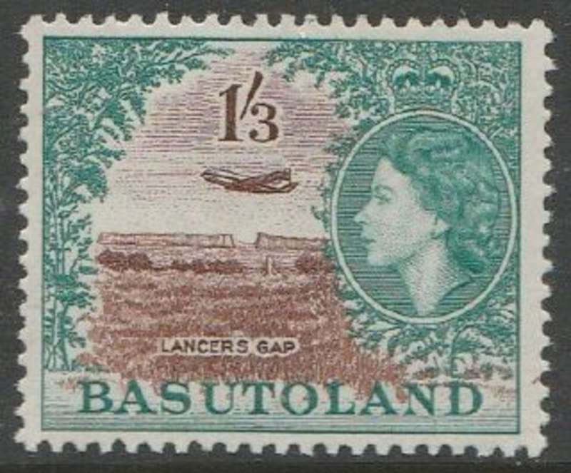 Basutoland, EIIR, 1954, 1`3, MH *