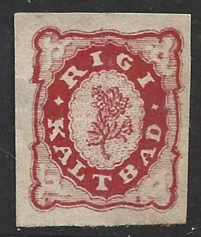 Switzerland, 1864, Hotel Post stamp, RIGI KALTBAD, MH*, thinned