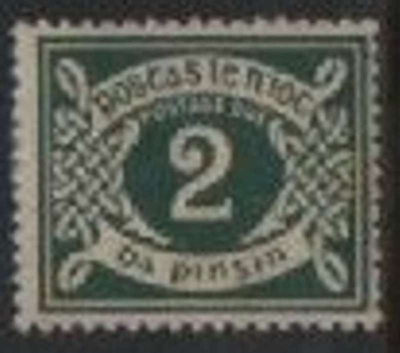 Ireland, 1925, 2d Postage Due , sideways watermark, MH**
