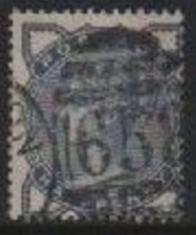 Great Britain, VRI, 1880, 1/2d deep green, used