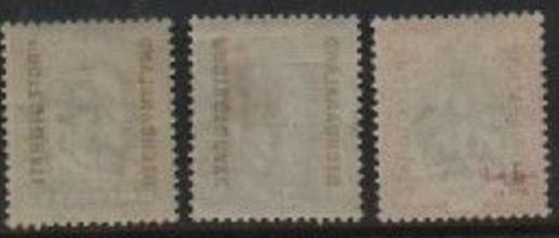 Bechuanaland,EVIIR, 1904 , 1/2d, 2 1/2d, 1/,MH *