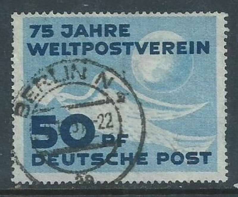 Germany, DDR, 1949, UPU, 50pf, used BERLIN c.d.s.