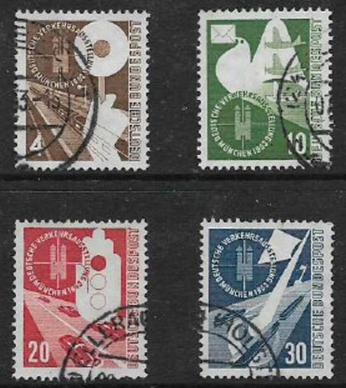Germany, F.R., 1953, Munich Exhibition, used