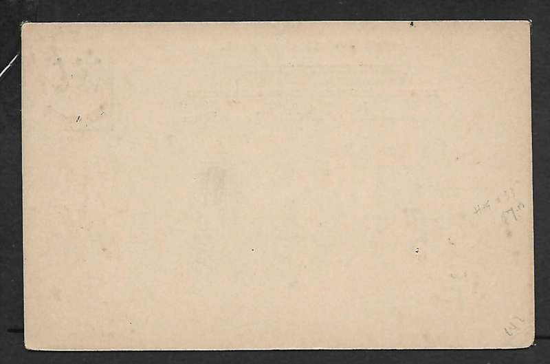 Orange River Colony opt on VRI GoGH 1d card, BLOEMFONTEIN 30 MAY 09 > BOBLINGEN (Germany)