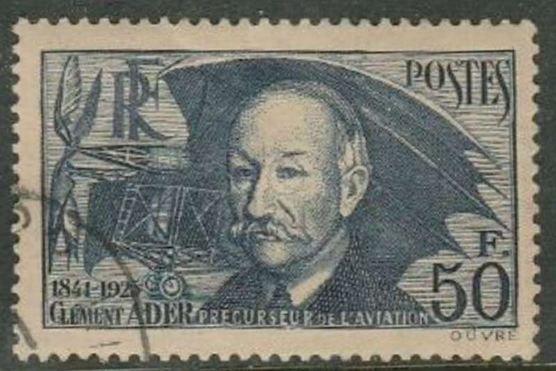 France, 1938,Clement Ader, F50, c.d.s. used