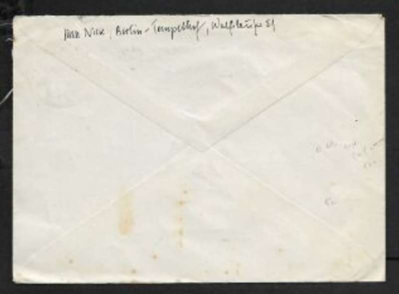 Germany Berlin, domestic cover 20pf (1) BERLIN SW11 ap 29,12,52 c.d.s.& promotional slogan