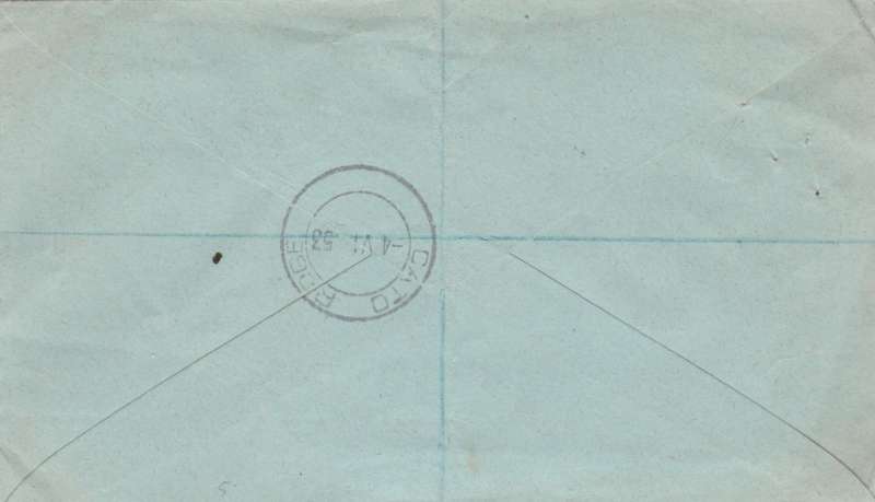Rhodesia, First Day Cover, Elizabeth II Coronation, SALIBURY 1 JUN 1953 registered >CATO RIDGE (S.Af