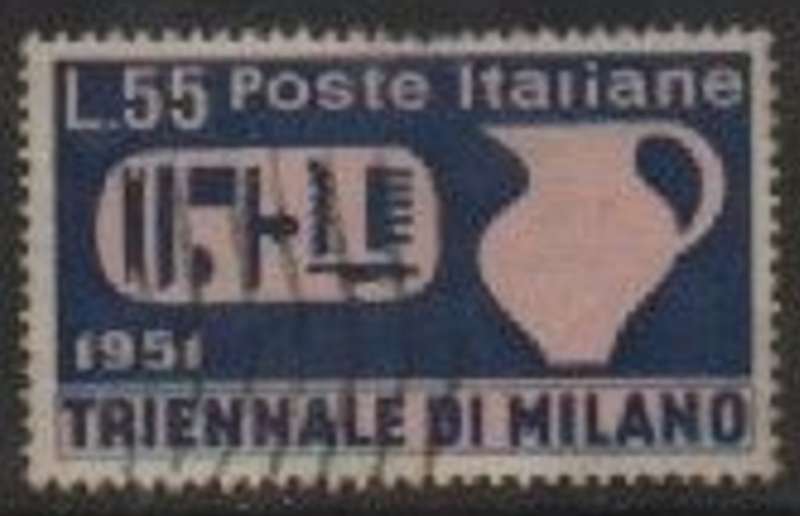Italy 1951 Milan Tricentennial, Lire 55, used