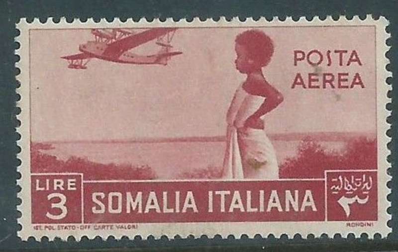 Italian Somaliland, 1936, Lire 3 air, MH *I