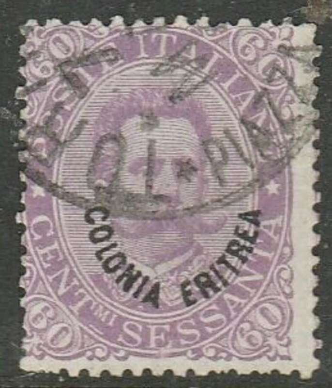 Italy,-  Eritrea, 1893, 60 cents , used