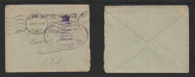 S.Africa, DEPT OF DEFENCE - S.A. ENGINEERING CORP PREMIER MINE OFFICIAL FREEposted PREMIER CAMP 4.XI