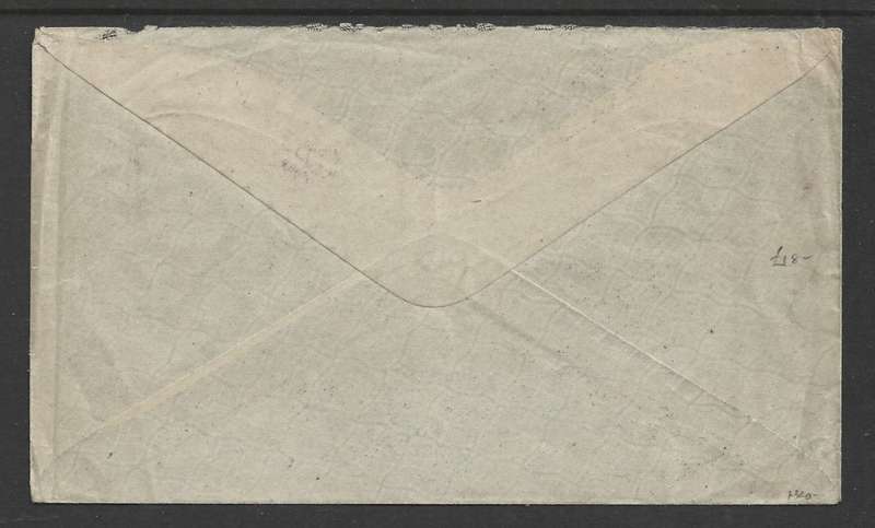 South West Africa, On Active Service, unfranked, SWAKOPMUND 10 9 17 adapted oval date stamp > Johan