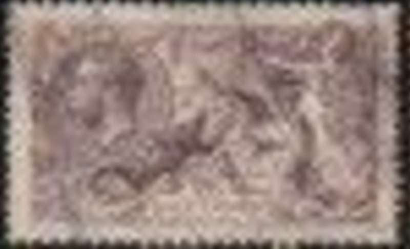 Great Britain GVIR, 1918 -1919, 2`6,Bradbury Wilkinson printing, used