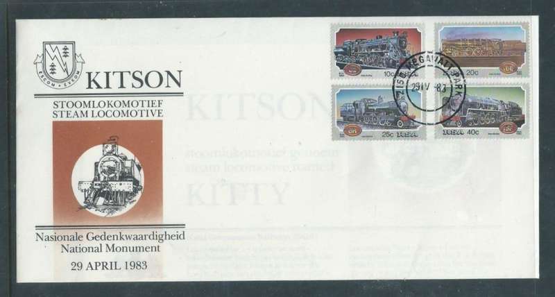 South Africa, ESKOM / Kitson Steam Locomotive National Monument, MEGAWATT PARK 29 IV 83 c.d.s.