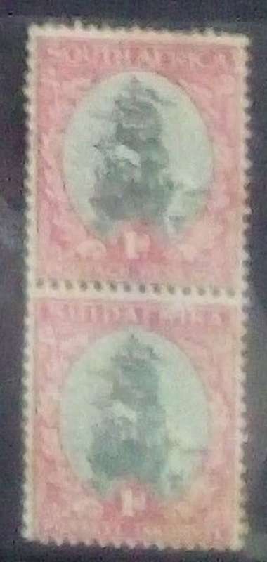 S. Africa, 1931,1d black&rose, type II, MH*