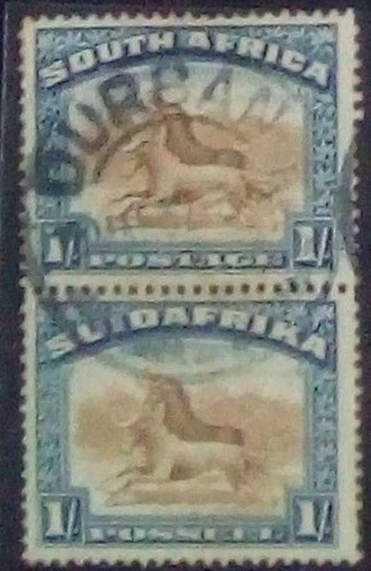 S. Africa, 1929, London printing 1/, DURBAN 17MR 32 c. d. s.