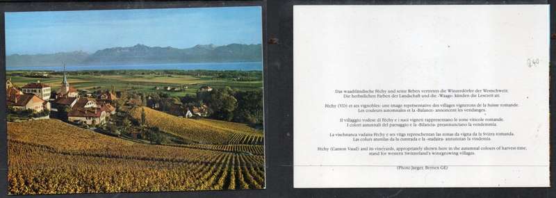 Switzerland, Philatelic Office, Christmas card 1985