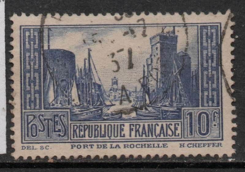 France 1931, 10 Fr, Type III, used