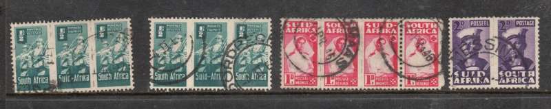 South Africa1942, 1/2d, 1d used