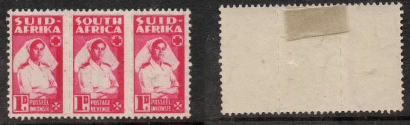 South Africa 1942,  1d, 1 1/2d, 2d MH *
