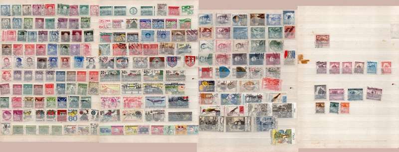 Czechoslovakia, low denomination, low catalogue value, used