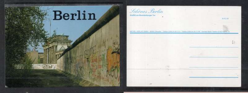 Germany, Berlin Wall, Brandenberg Gate, unused