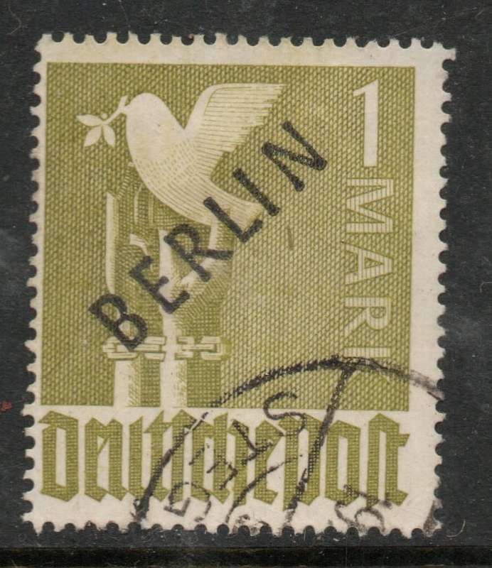 Germany, Berlin, 1948 Deutsch Post 1 Mk, opt BERLIN , c.d.s. used