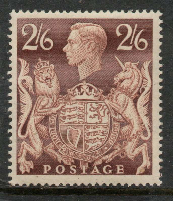 Great Britain, GVIR, 1938 2s6d, MH*