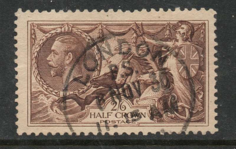 Great Britain, GVR, 1934 2s6d, re-engraved, LONDON 6 NOV 36 c.d.s.