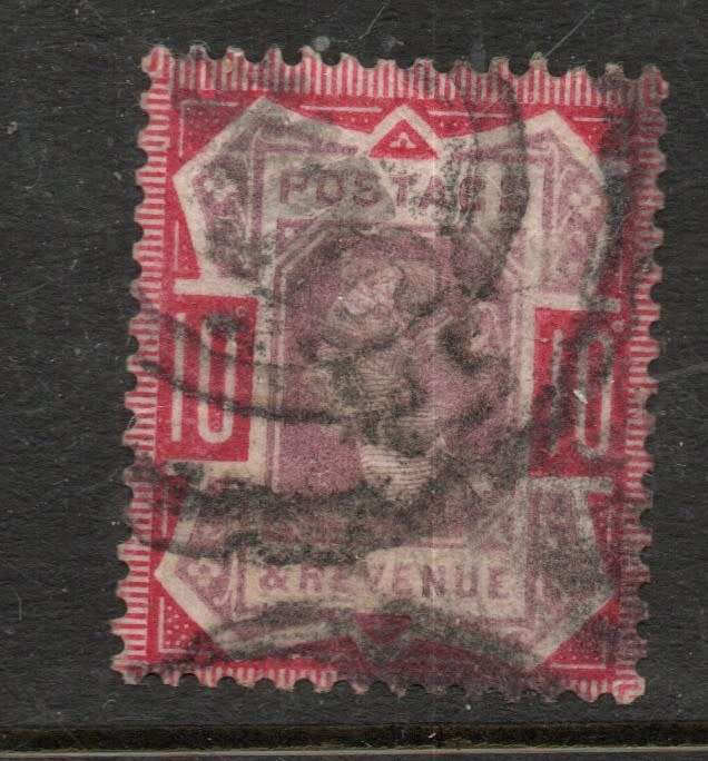 Great Britain, VRI, 1887, 10d, used