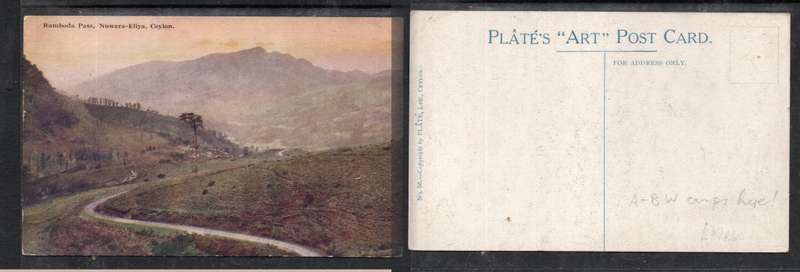 Ceylon,Ramboda Pass, Nuwara - Eliya