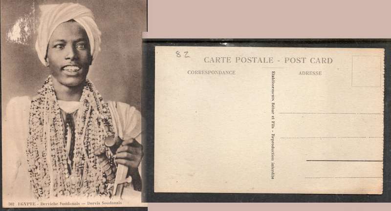 Egypr, Sudenese Dervish, print of photo