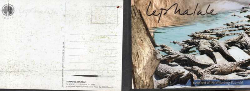 S.Africa, Lephalale Tourism, crocodiles, unused