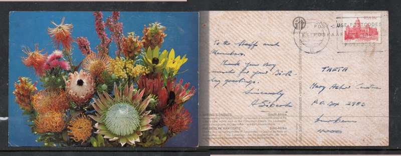 S.Africa, Springs Tribute -Proteas - used, 1987, 16c, domestic