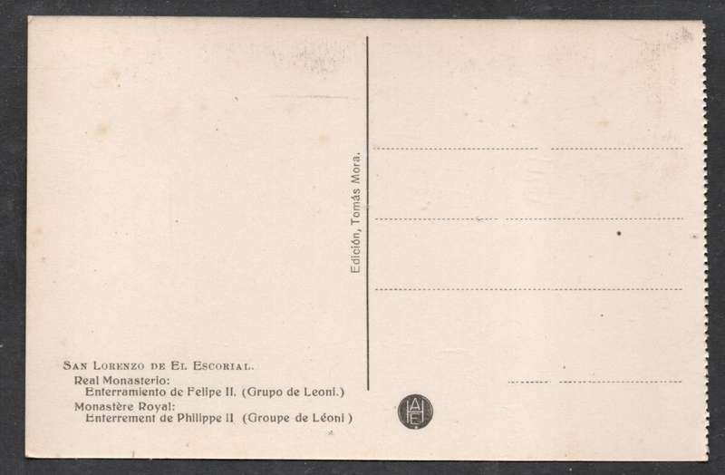 San Lorenzo, Monestere Royal, Enterrement de Philippe II, , unused