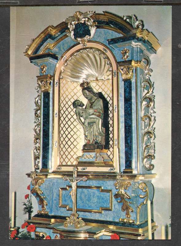 Germany, Saar, In die Gnaden kapelle, madonna & Child, unused