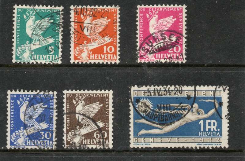 Switzerland, 1933, Disarmament Conference, used