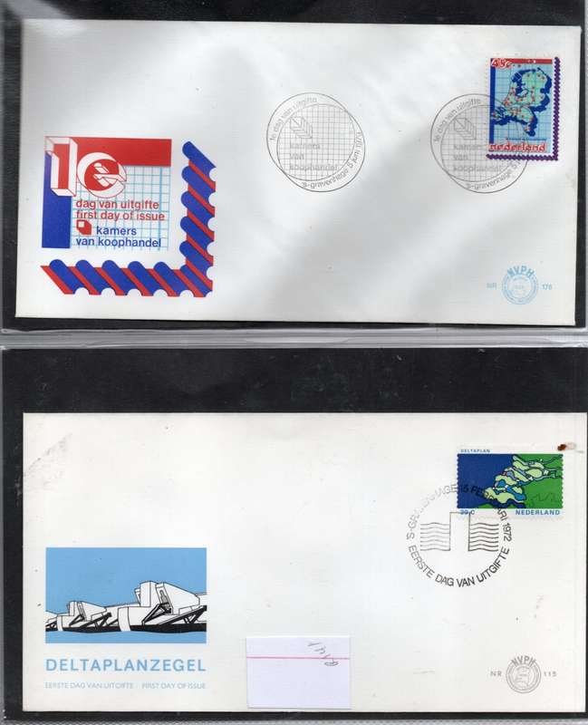 Netherlands, 1970s, 30 First Day Covers