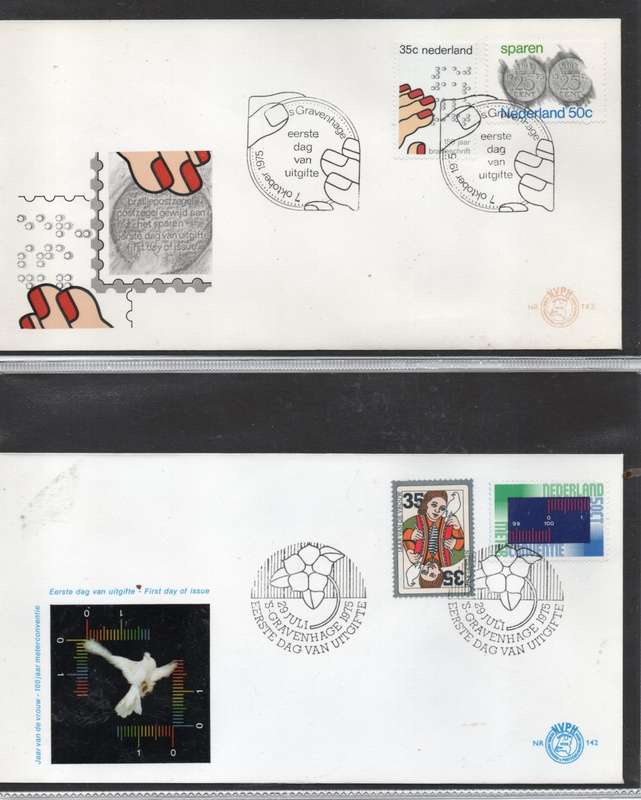 Netherlands, 1970s, 30 First Day Covers